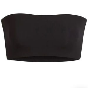 NWT SKIMS Fits Everybody Bandeau Bralette in Onyx black